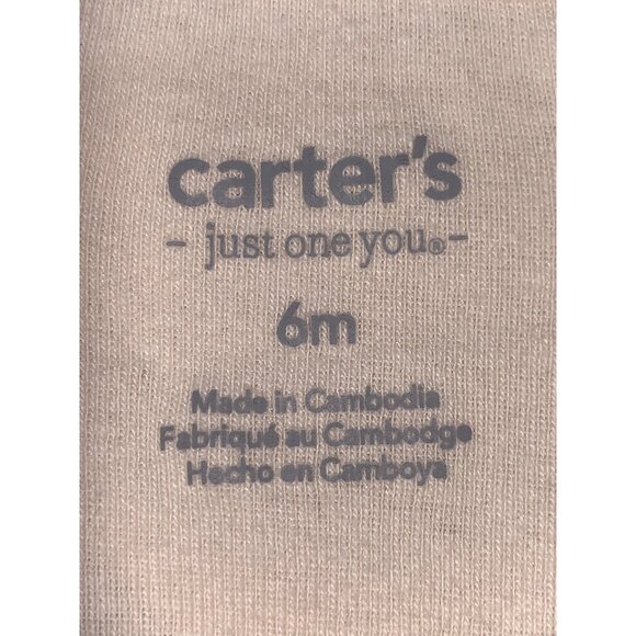 Carters Baby Girls "Full Of Thanks" Bodysuit & Tulle Skirt Leggings Set 6M - Picture 8 of 10